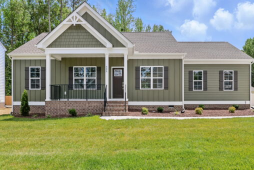 Craftsman Elevation - with Optional Side Load Garage