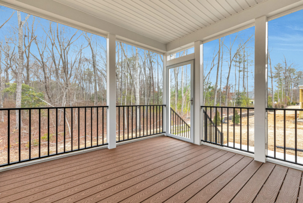 Kate Plan - Screen Porch with Trex Decking